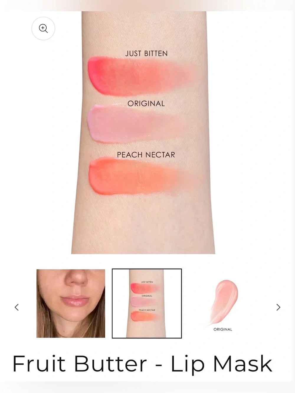 Seraphine  Lip Mask — Peach, Pink, Coral